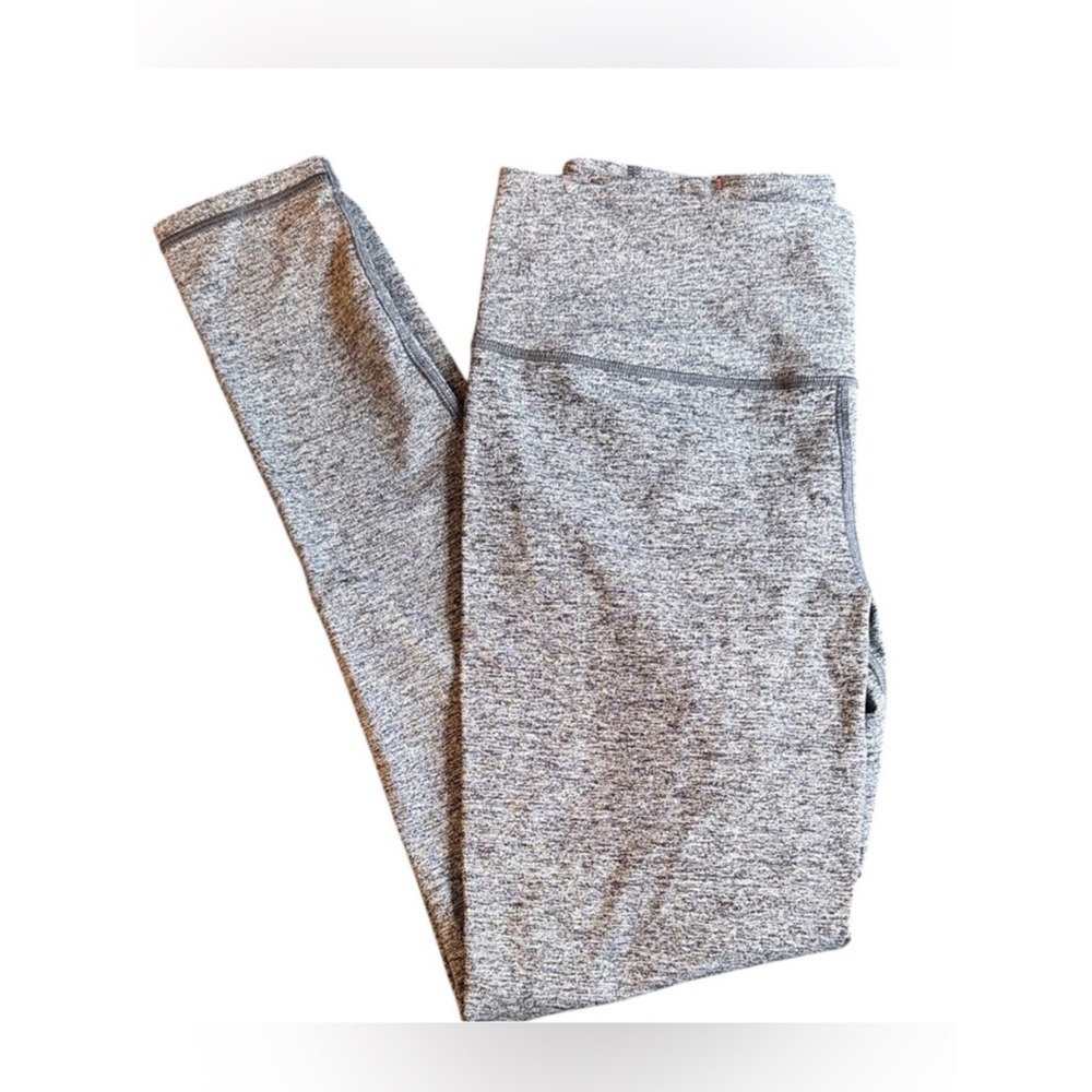 Victoria's Secret Knockout Tights Women M Gray Excellent Space Dye‎ Leggings